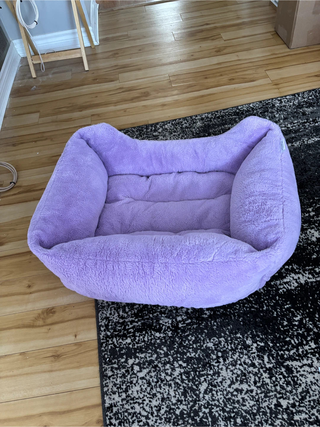 Purple Plush Pet Bed - photo 3