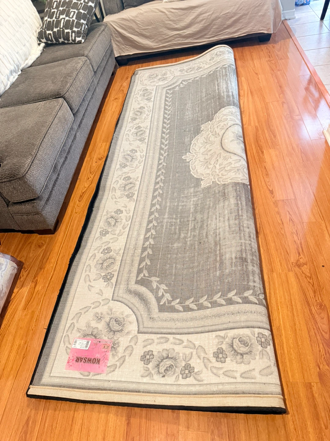 KOWSAR Anatolian Area Rug - 200 x 300 cm - Black/Grey - photo 2