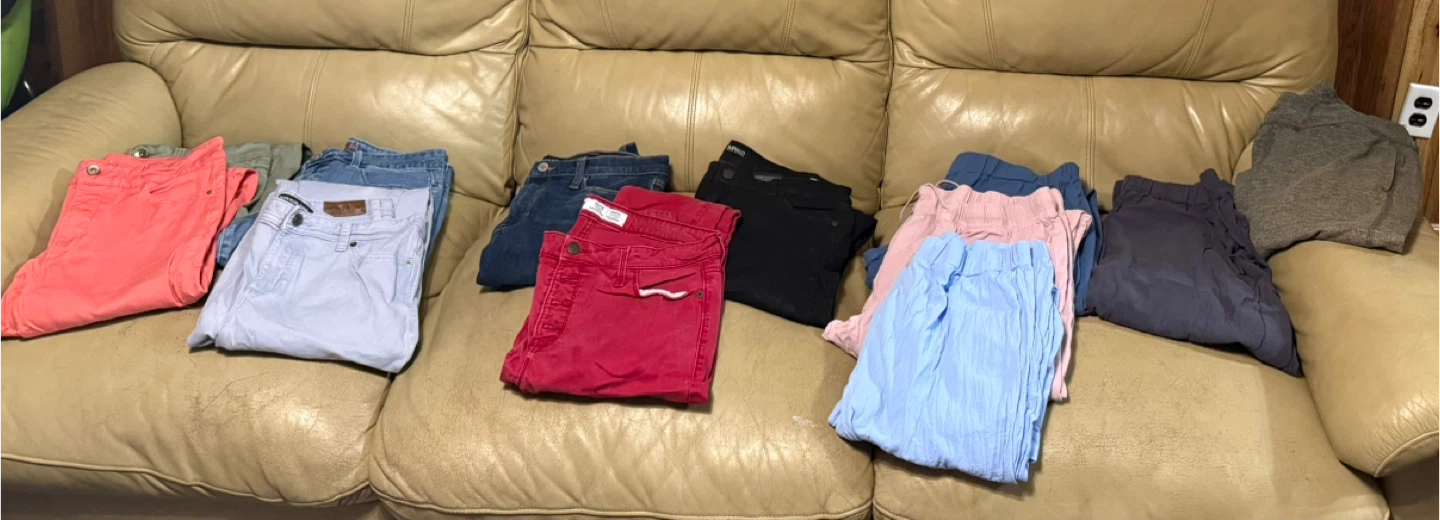 Assorted Women's Pants - size M/L, $50