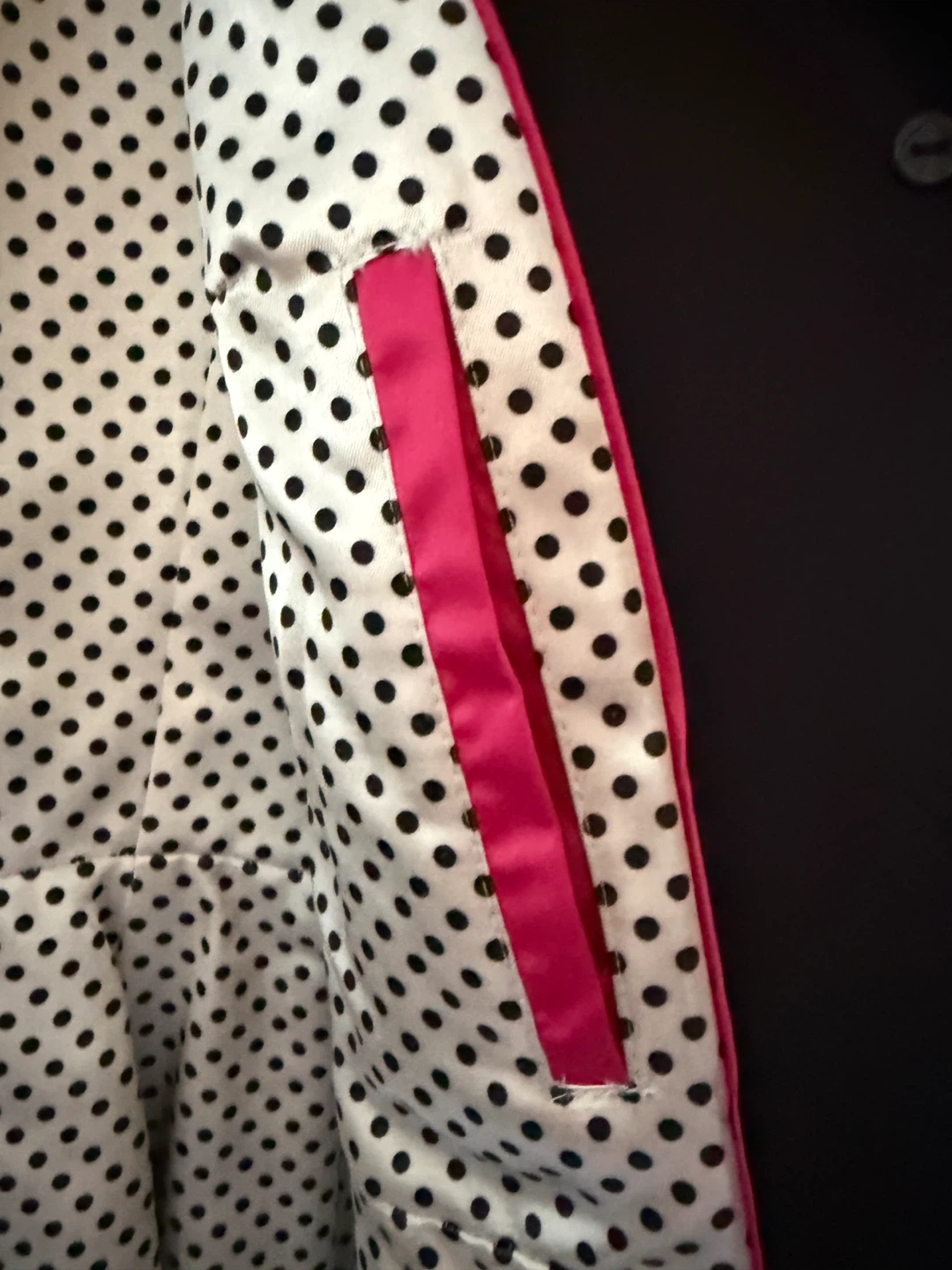 Kate Spade Black Trench Coat Medium - photo 4