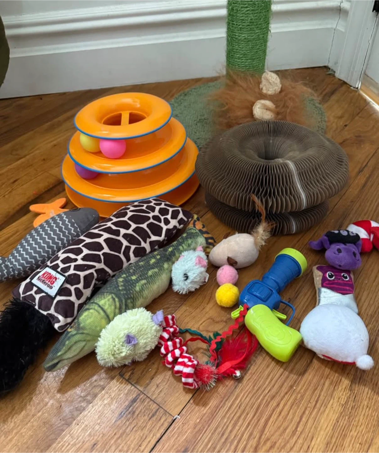 Cactus Cat Tree and Toy Bundle