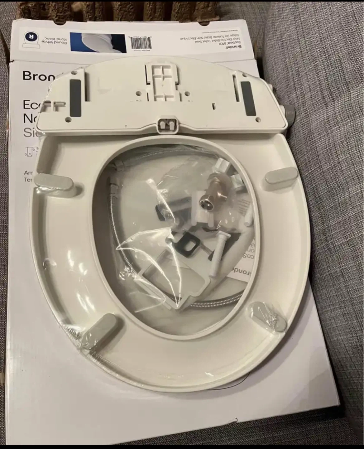 Brondell EcoSeat S101 Non-Electric Bidet Toilet Seat - photo 2