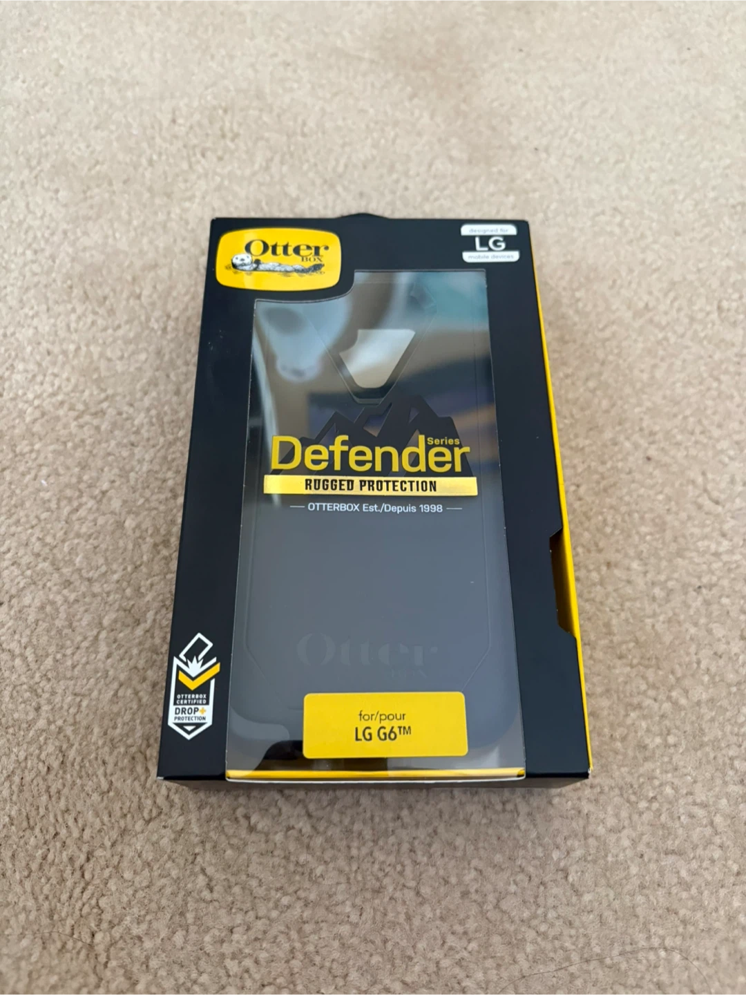 OtterBox Defender Series Case for LG G6 - Black