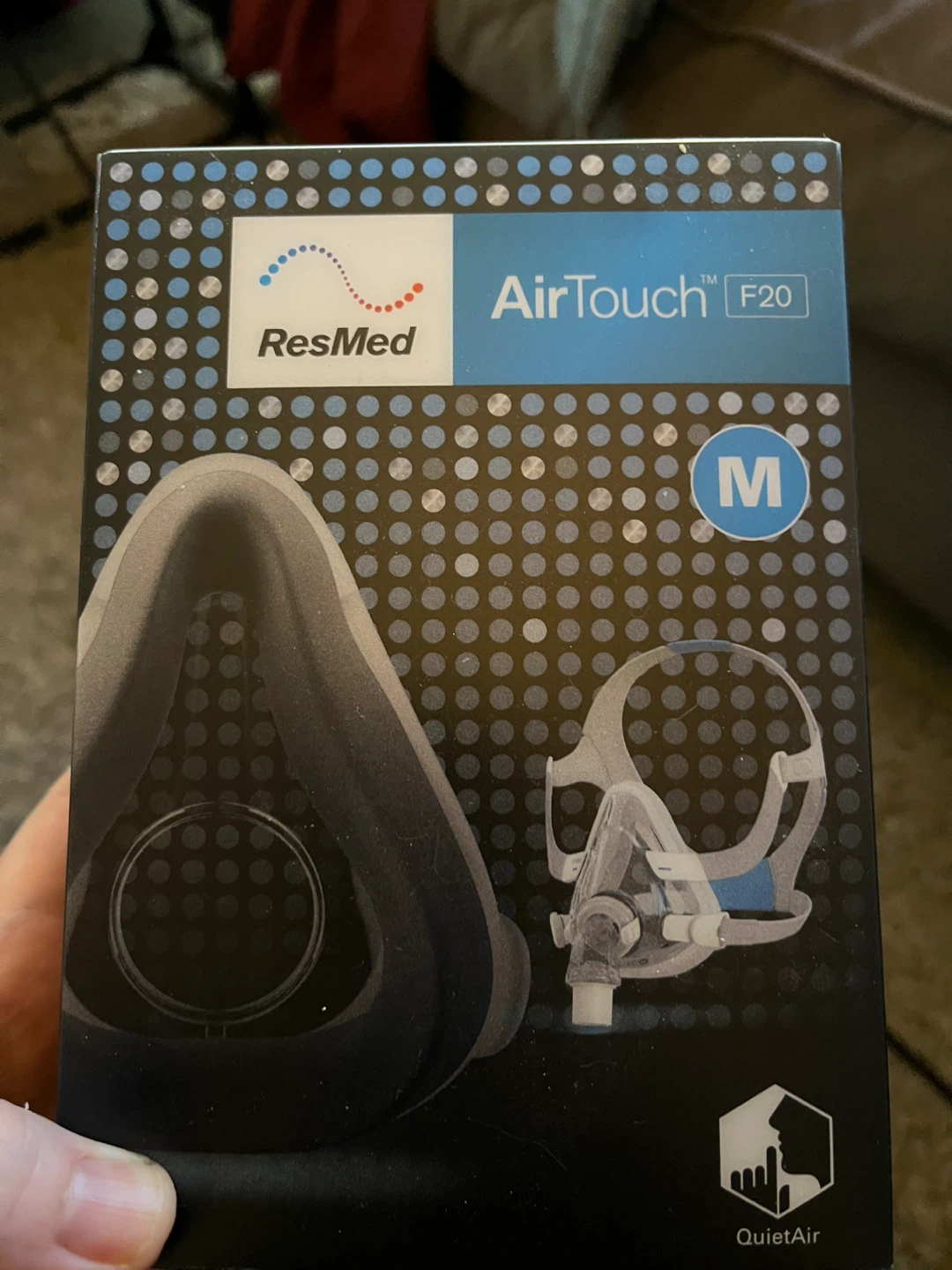 resumed AirTouch CPap mask (medium)