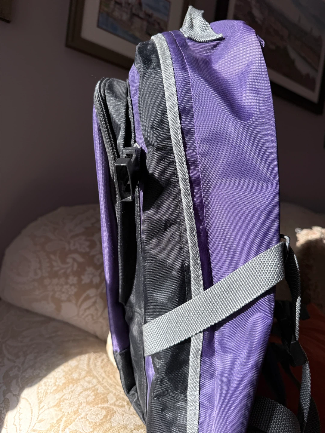 Big Purple Outdoor Sports Backpack - photo 2