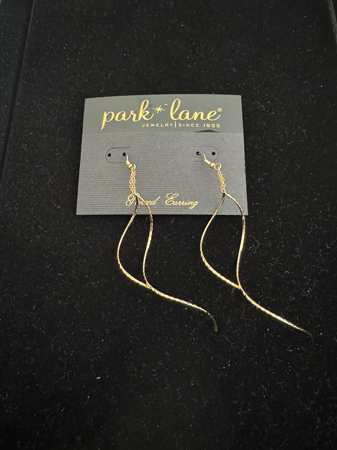 Brand new-Park Lane Gold Tone Dangle Earrings
