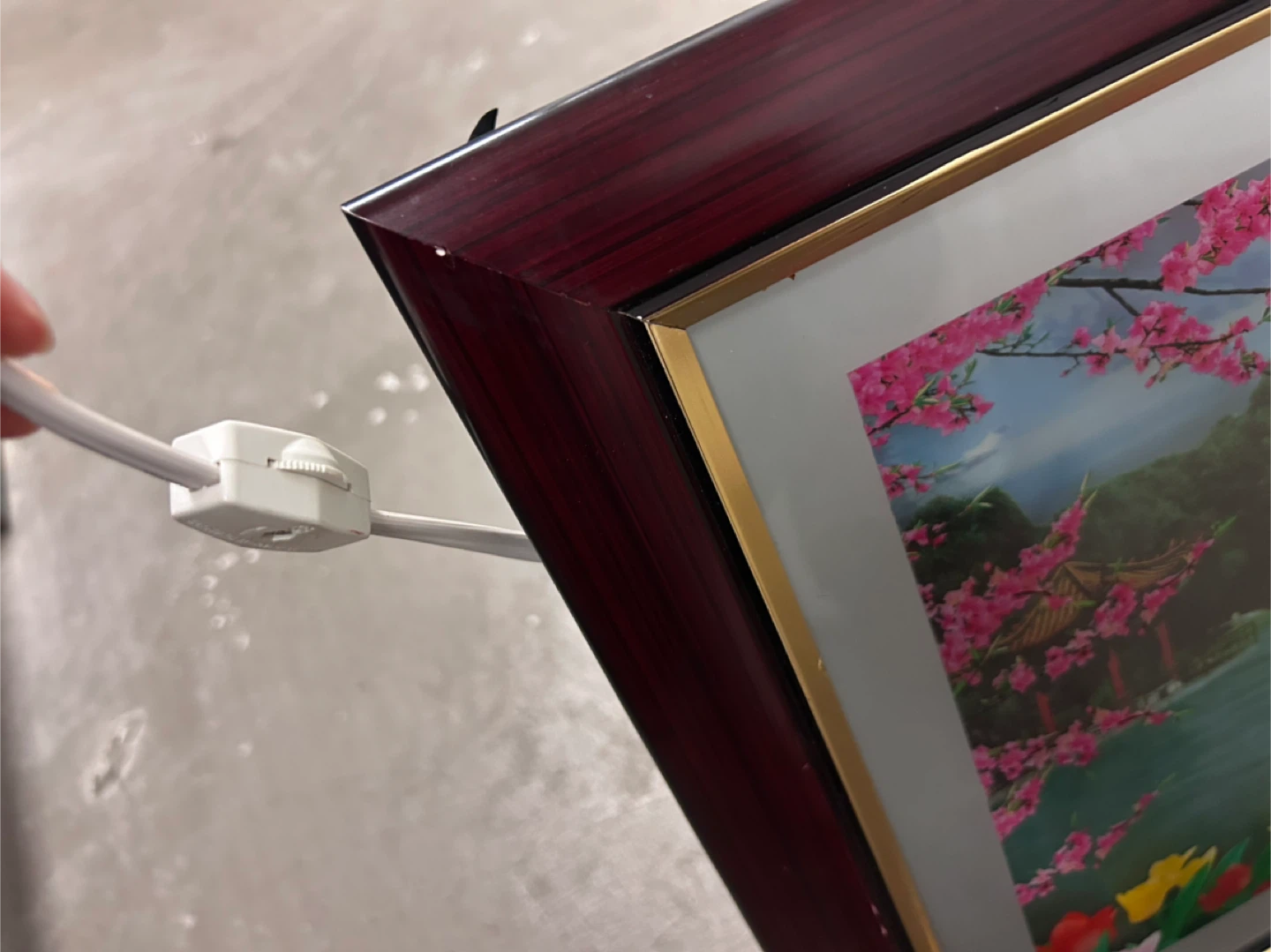 Lighted Digital Photo Frame with Asian Scenery - photo 4