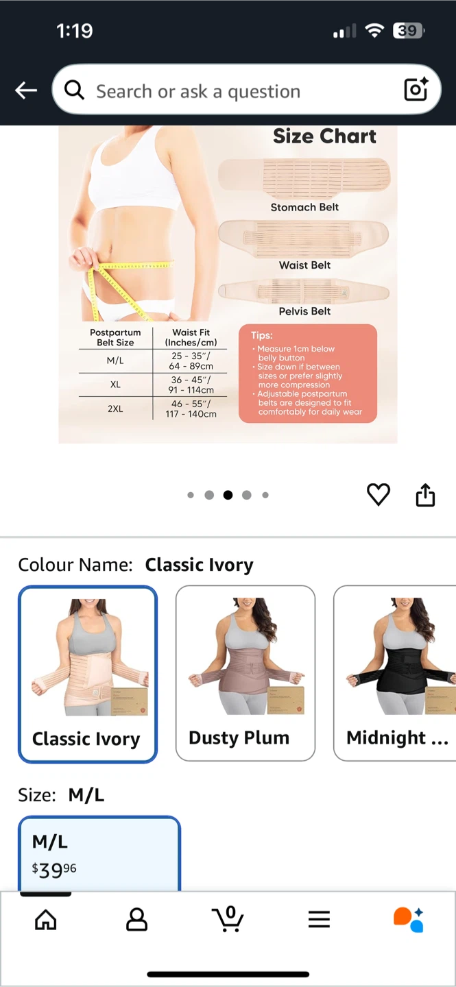 3-in-1 Postpartum Belly Support Wrap