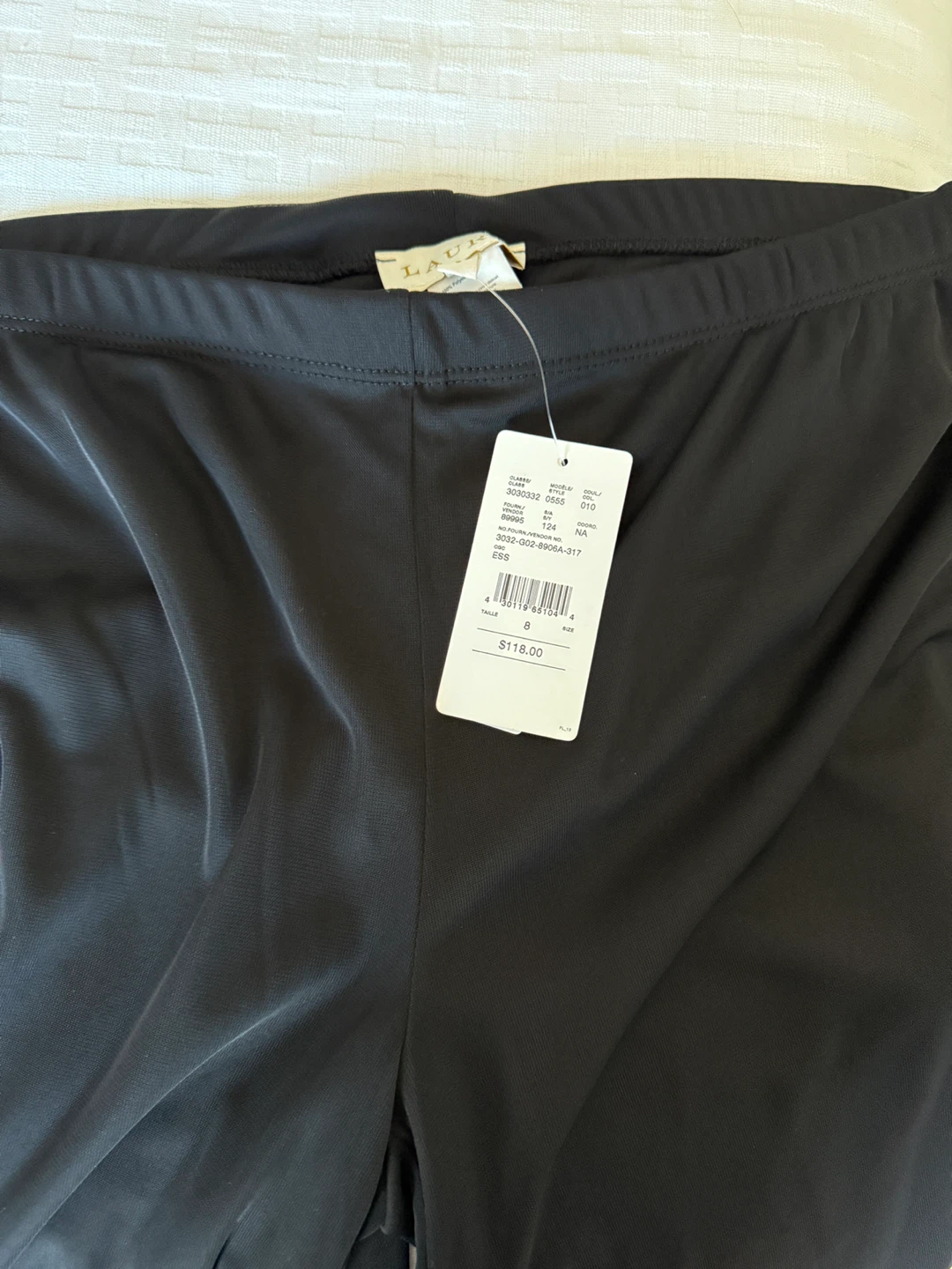 Laura Black Wide Leg Pants - Size 8 - photo 4