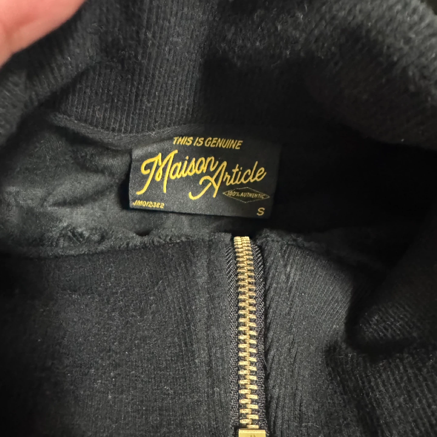 Maison Article Velour Track Jacket - photo 2