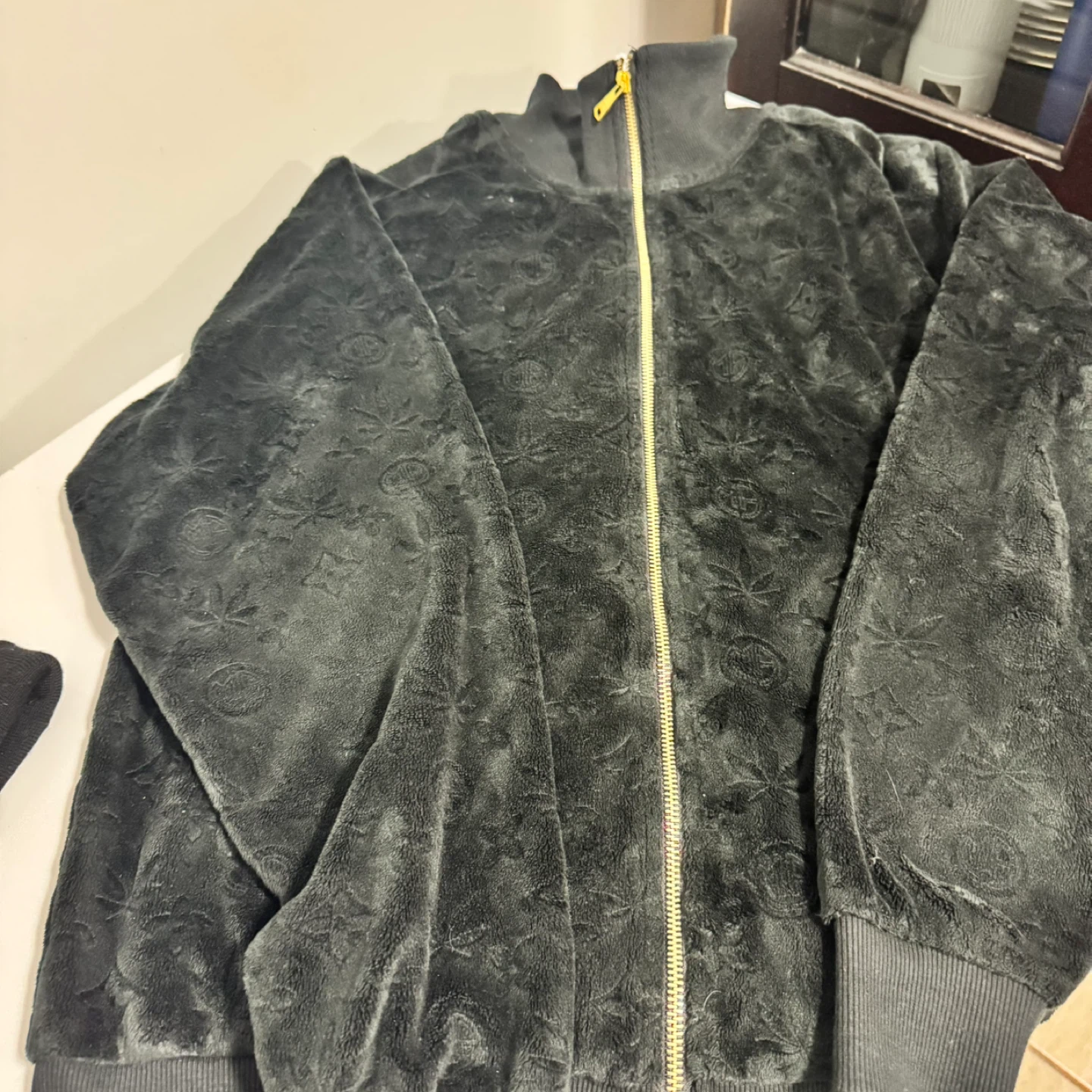 Maison Article Velour Track Jacket - photo 3