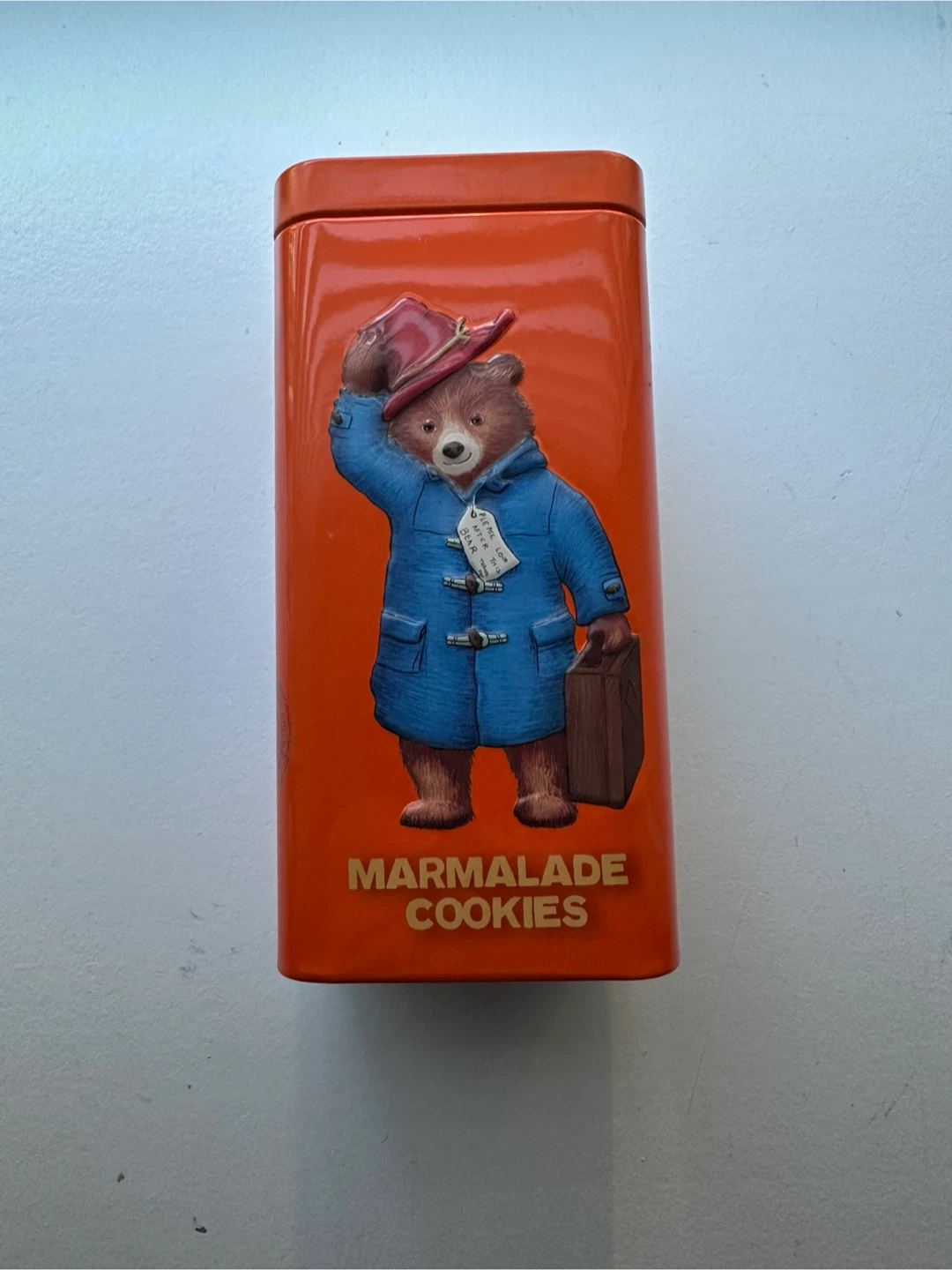 Paddington cookie tin