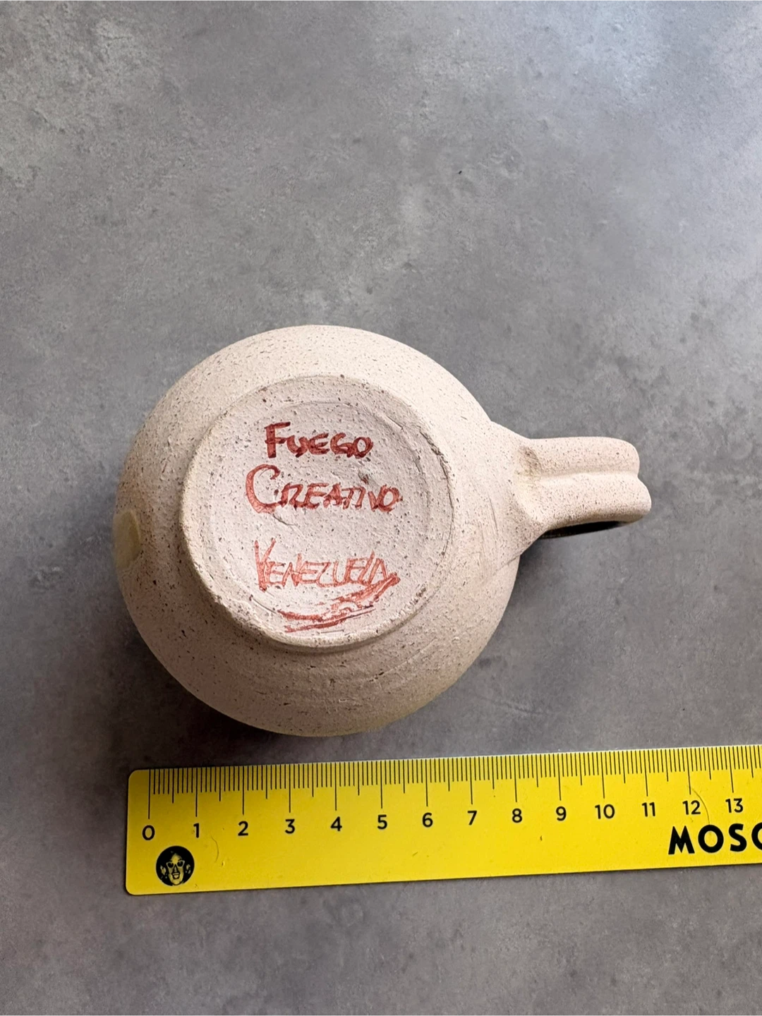 Vintage Fuego Creativo Venezuelan Pottery Coffee Set (8-Piece) - photo 4