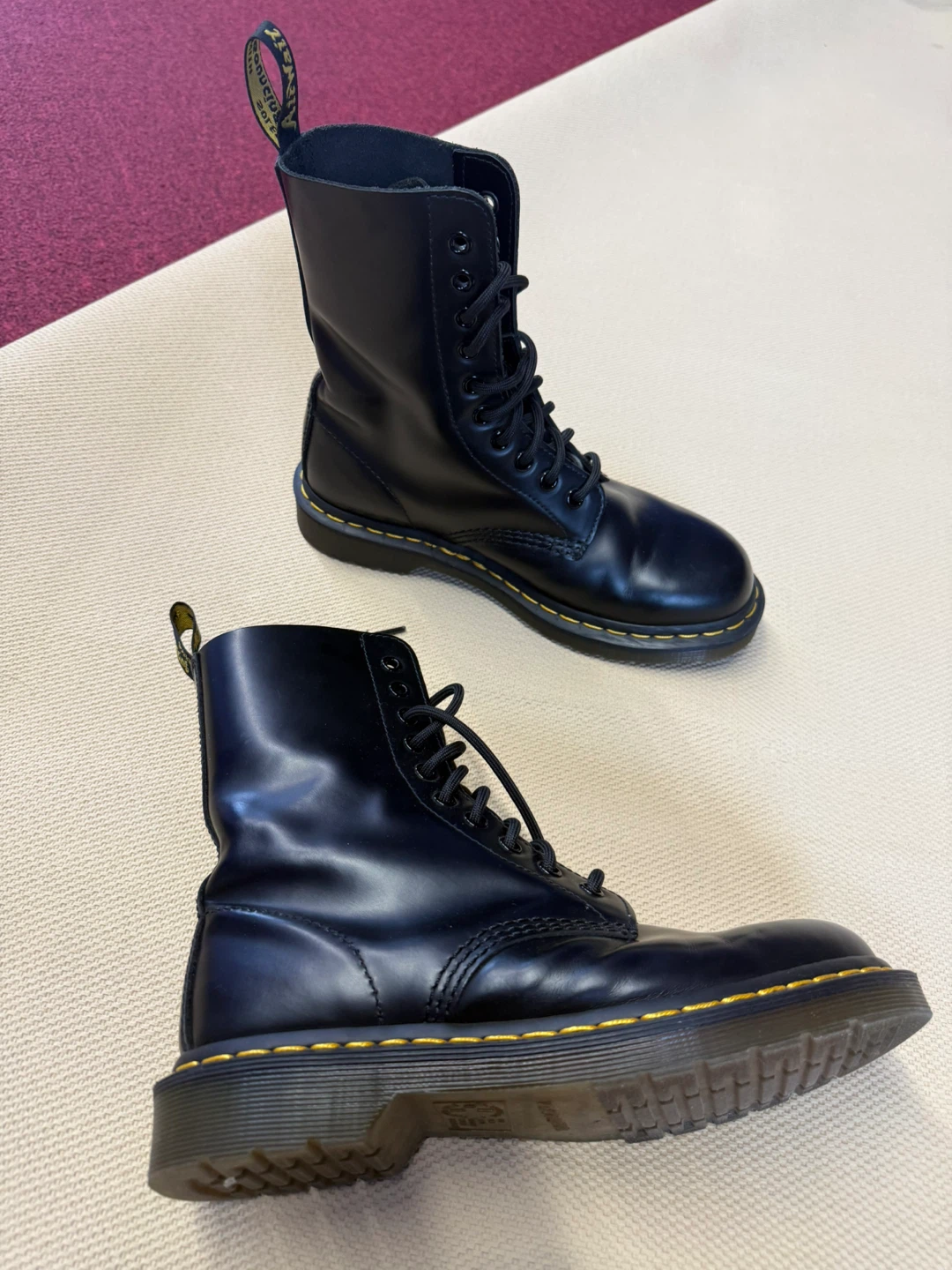 Dr. Martens 1490 Black Leather Boots - photo 4