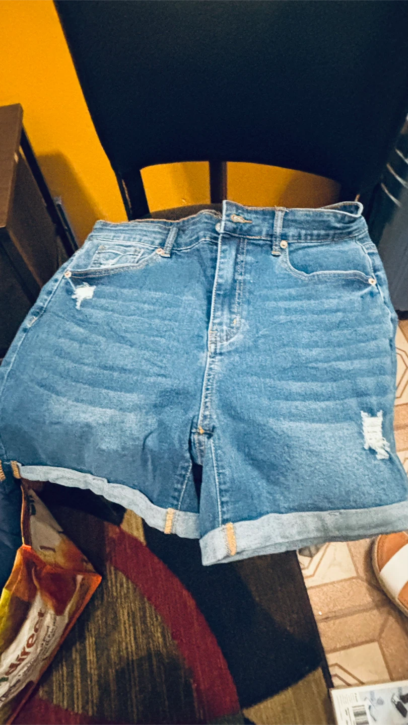 Denim Jean Shorts - Size Medium