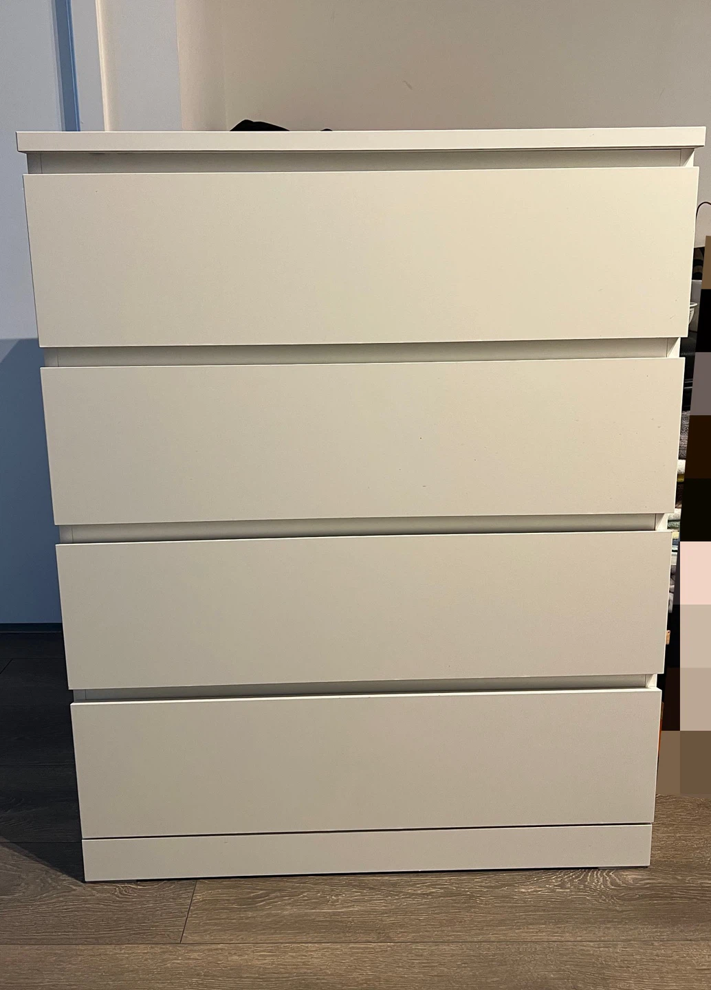 IKEA White 4-Drawer Dresser