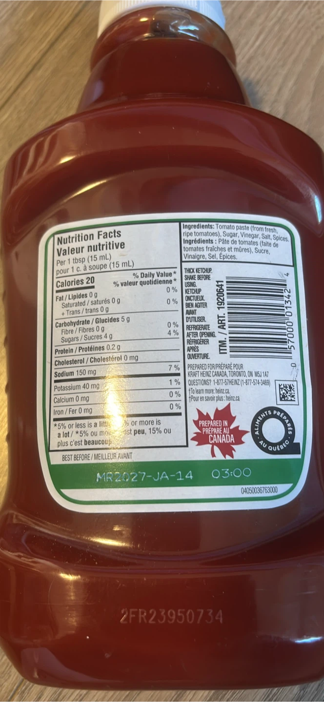 Heinz Tomato Ketchup 1.5L - photo 2