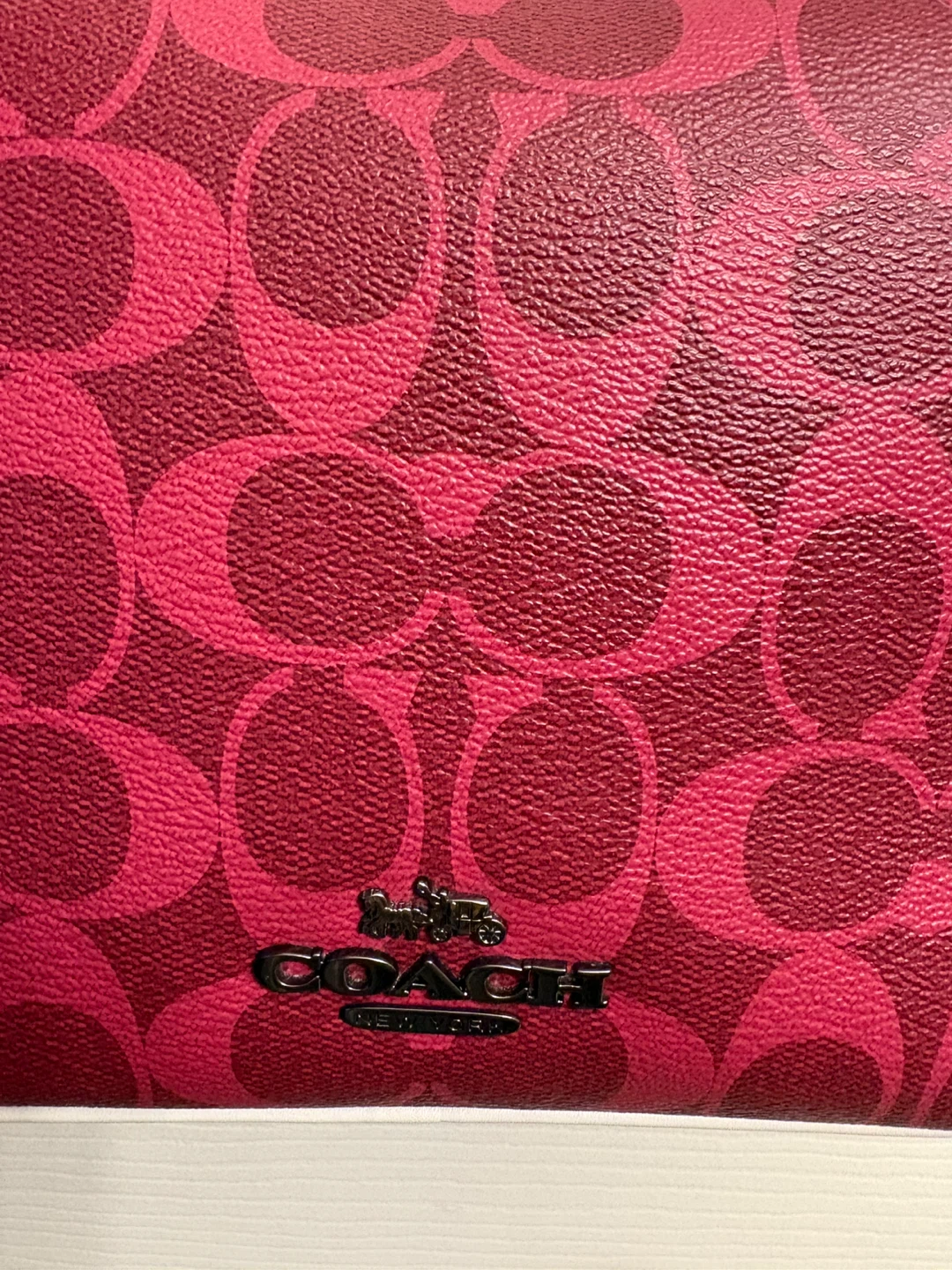 Coach Signature Camera Bag - Pink/Burgundy - photo 3