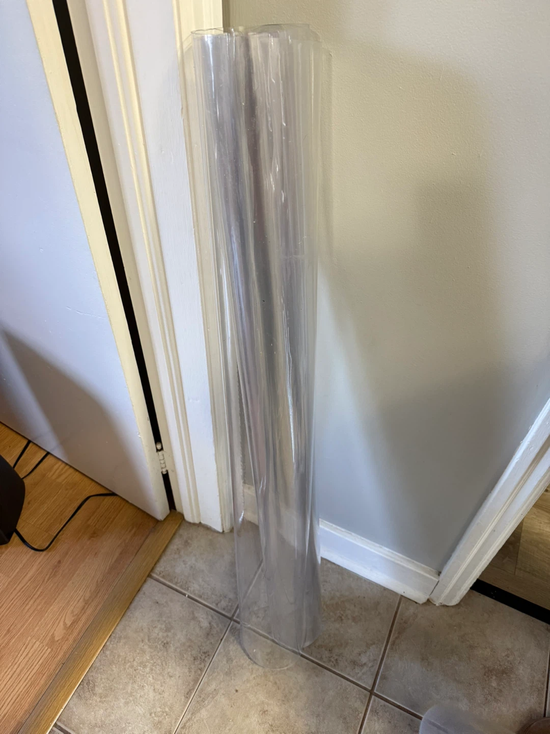 Clear Plastic Runner for Floors 6ft x 3 3/4 ft