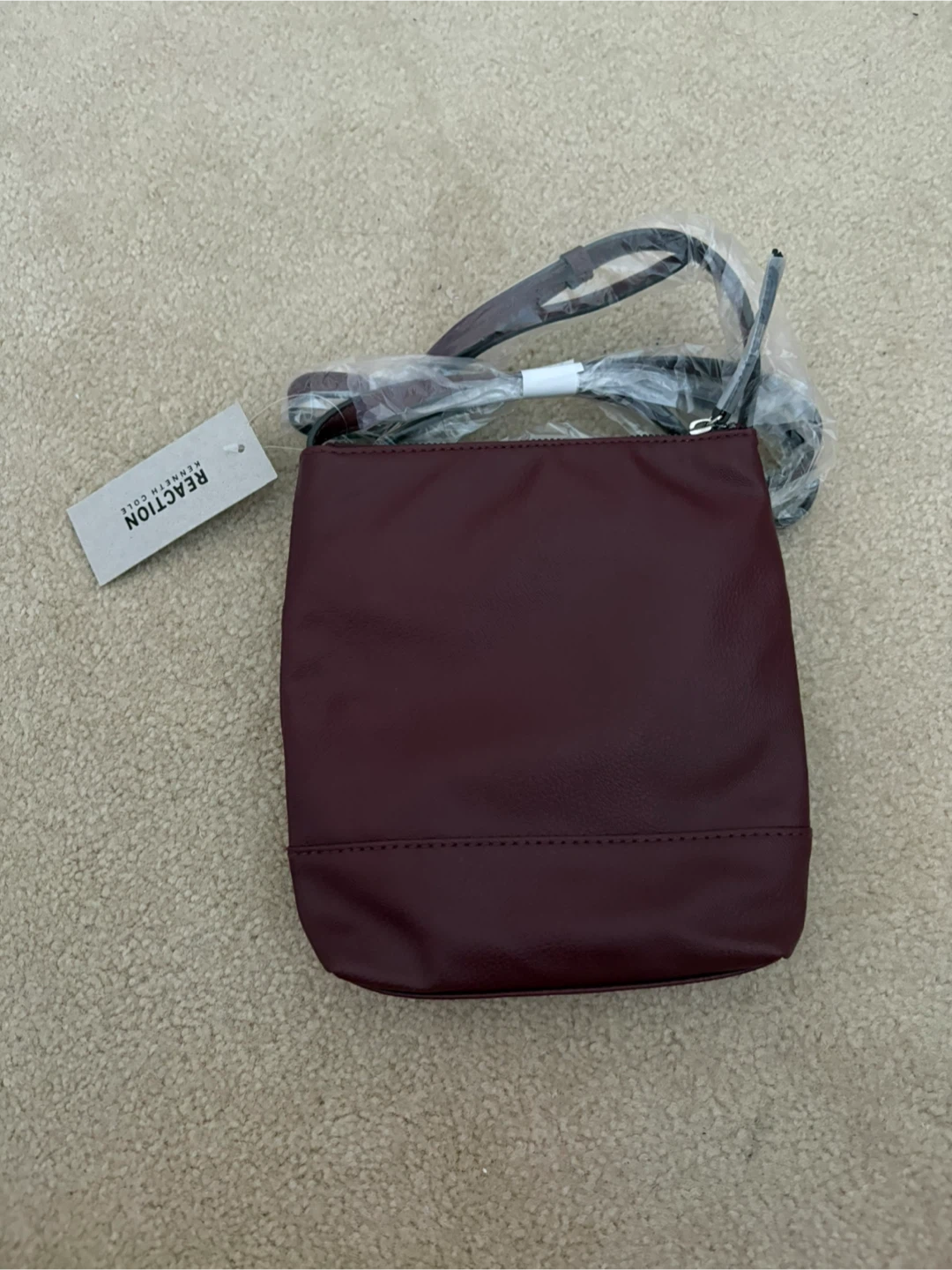 Reaction Kenneth Cole Gabriella Mini Crossbody Bag in Berry Jam - photo 3