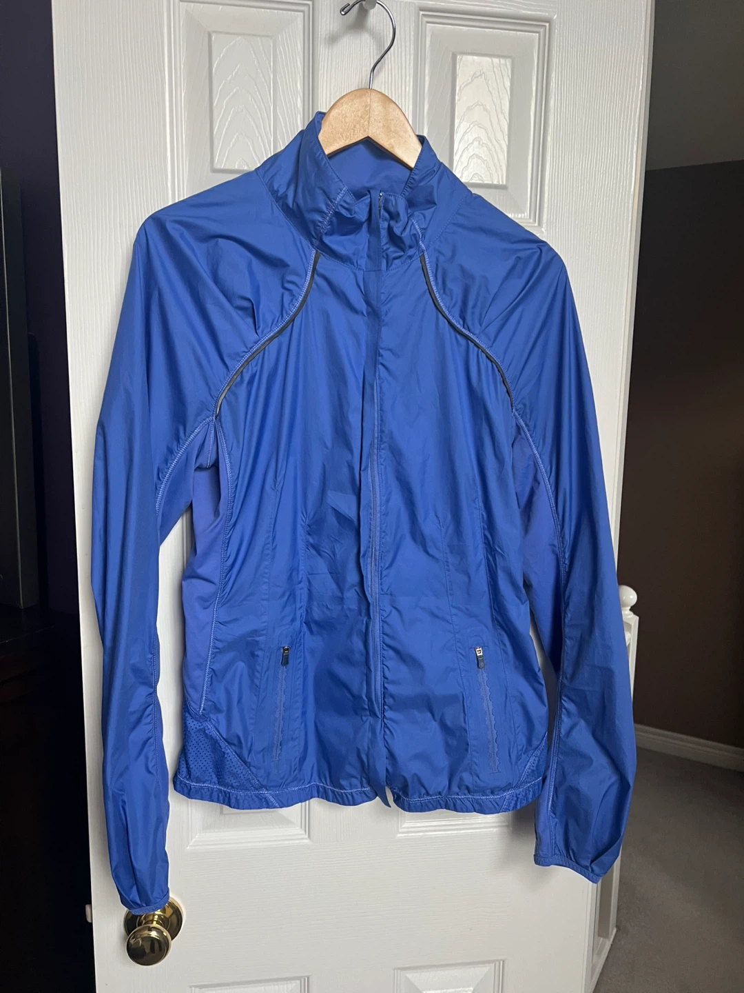 Lululemon Blue Running Jacket Size 8
