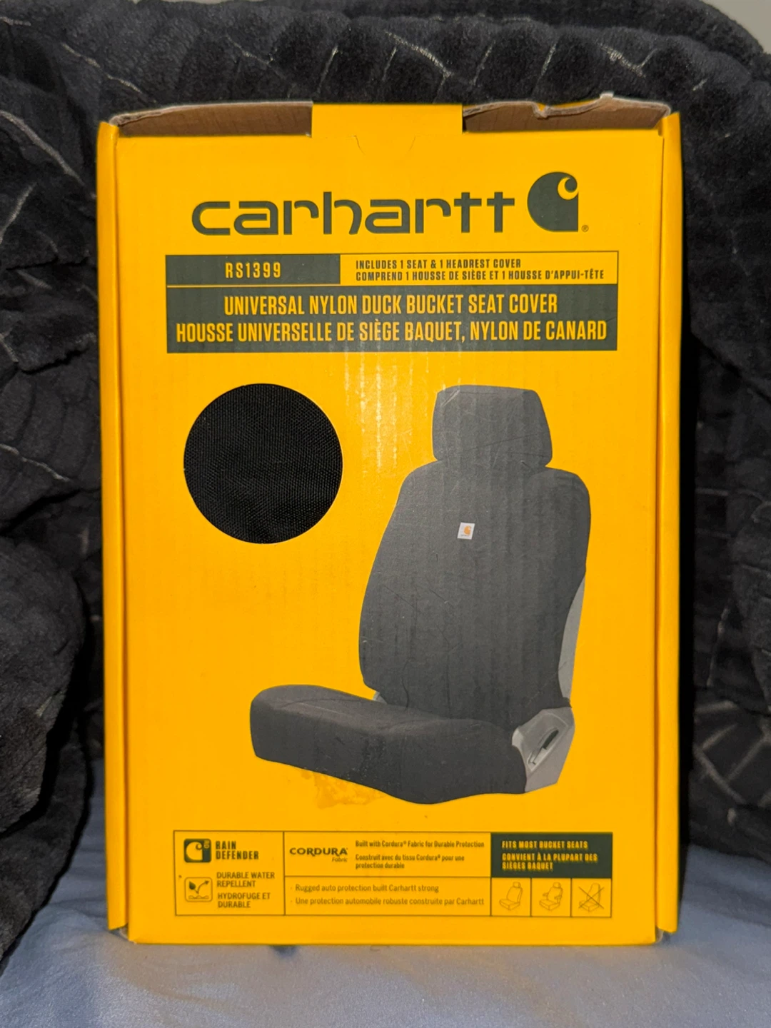 Carhartt Universal Nylon Duck Bucket Seat Cover