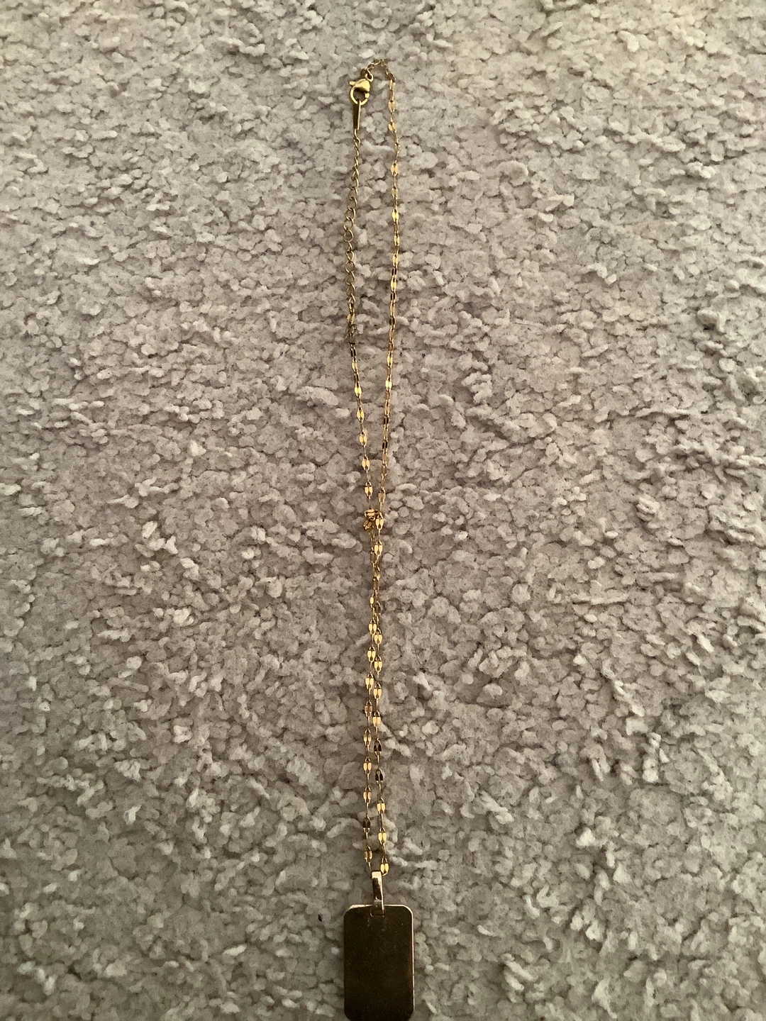 Gold-tone Necklace with Pendant