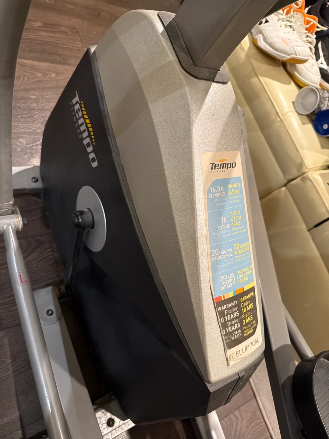 Tempo Fitness 615E Elliptical