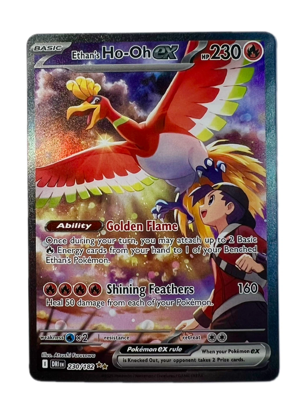 Ethan’s Ho-oh EX