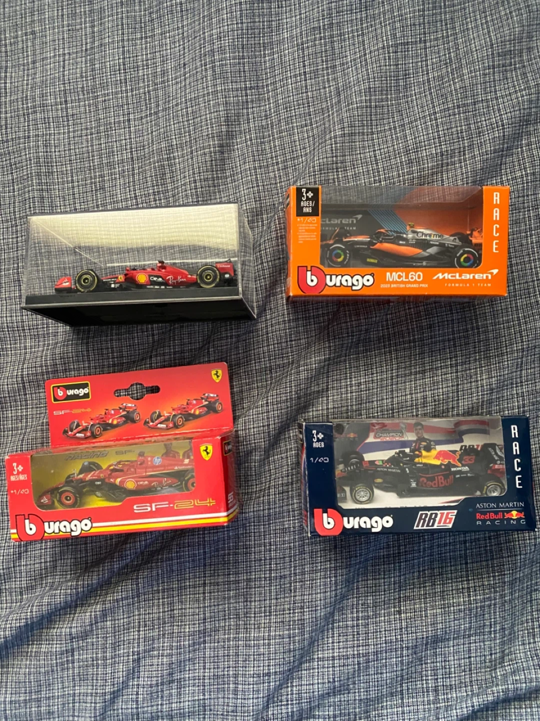 Burago 1:43 Scale F1 Model Cars