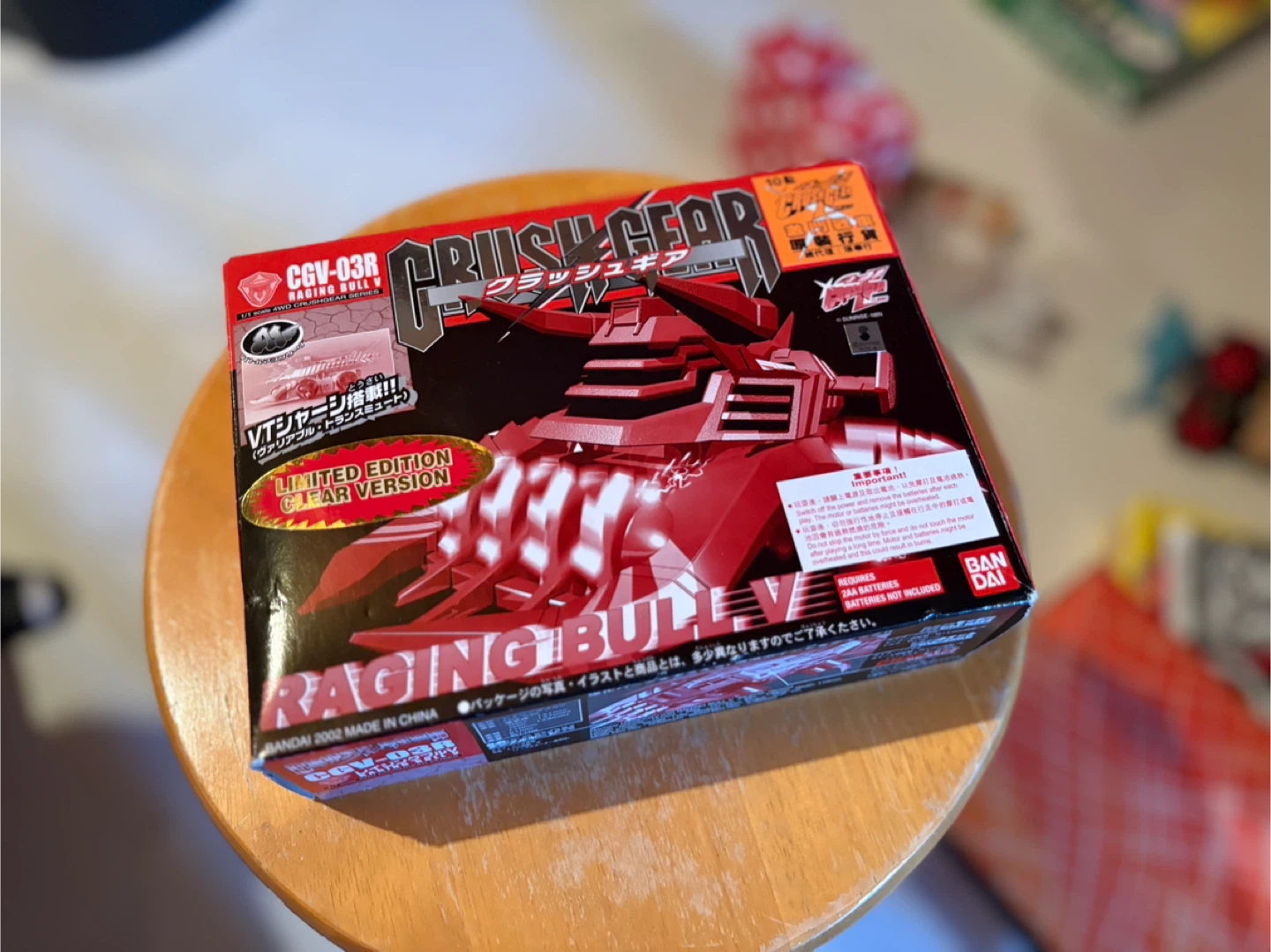 Crush Gear CGV-03R Raging Bull V Limited Edition Clear Version