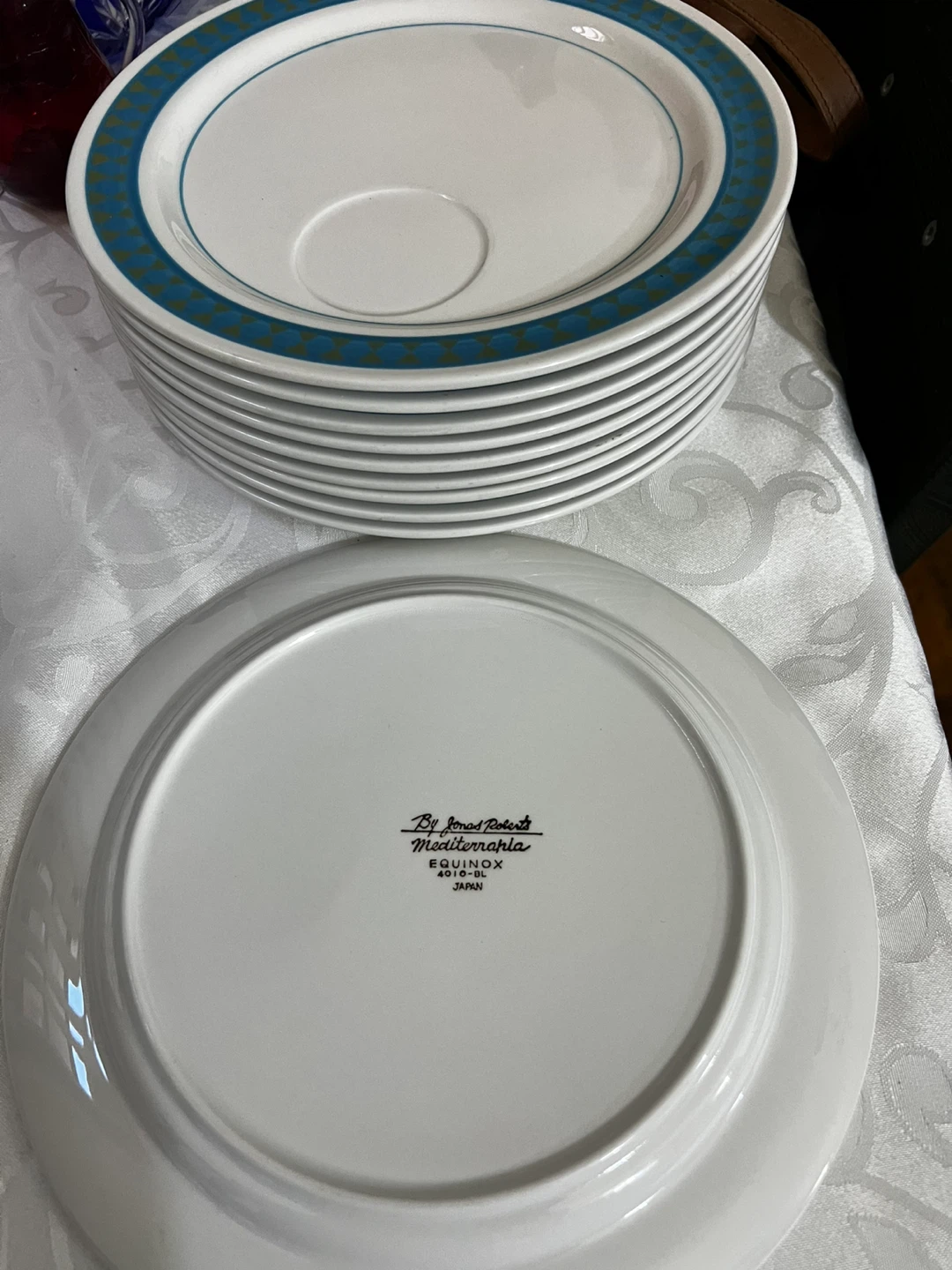Jonas Roberts Mediterrania Equinox Salad Plates Set of 10