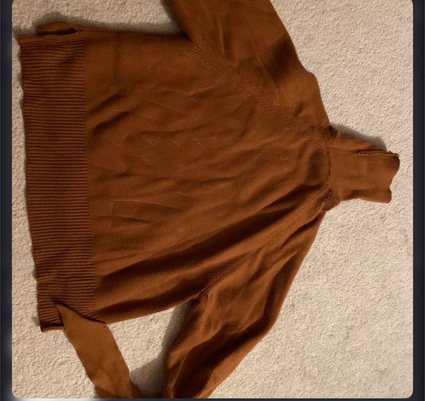 Brown Turtleneck ZARA Sweater