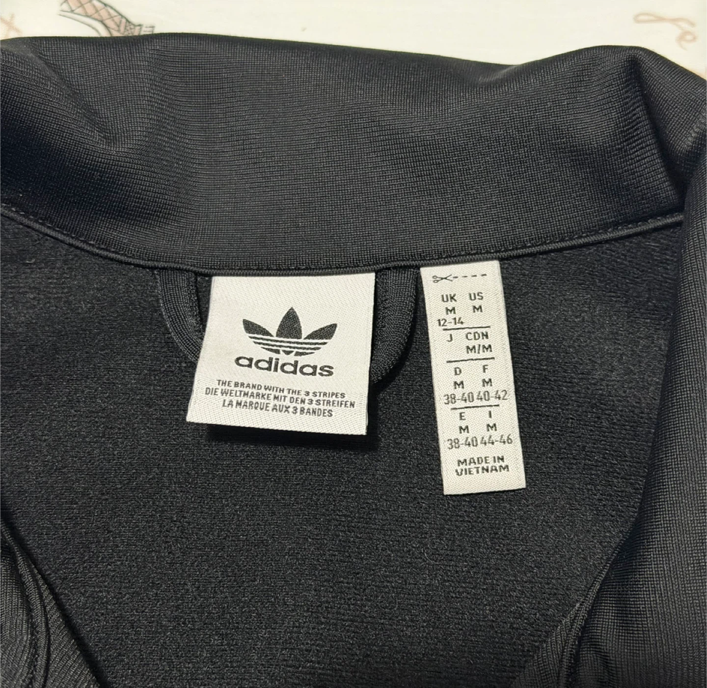 Adidas Track Jacket - Black - photo 2