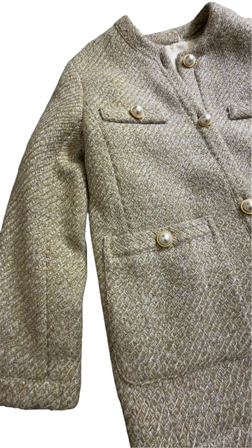 H&M Tweed Jacket with Pearl Buttons - Size S - photo 2