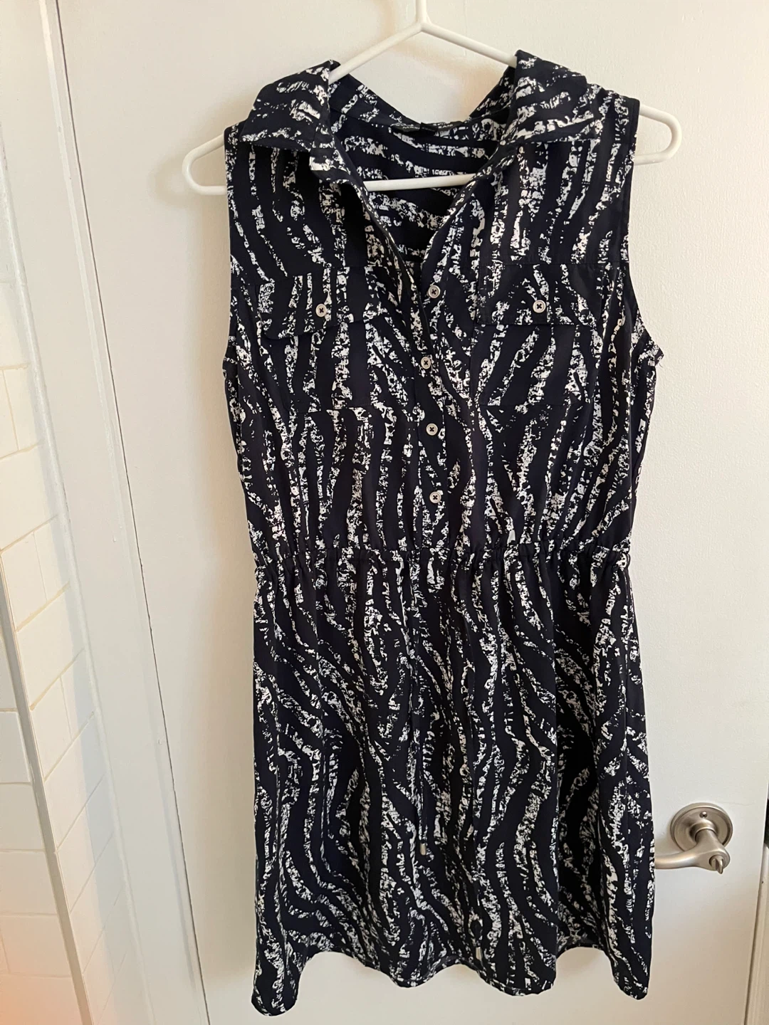 MARIO SERRANI Sleeveless Print Dress