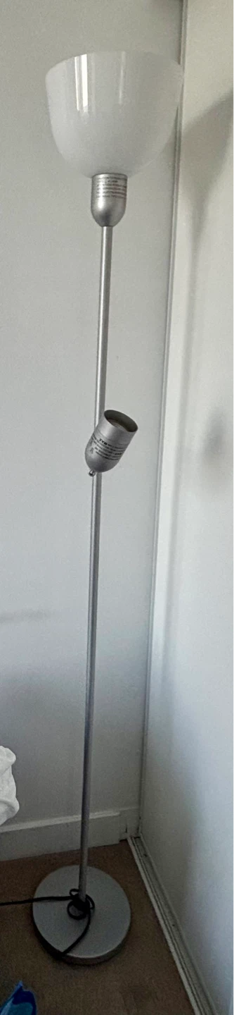 Floor Lamp with Adjustable Spot Light