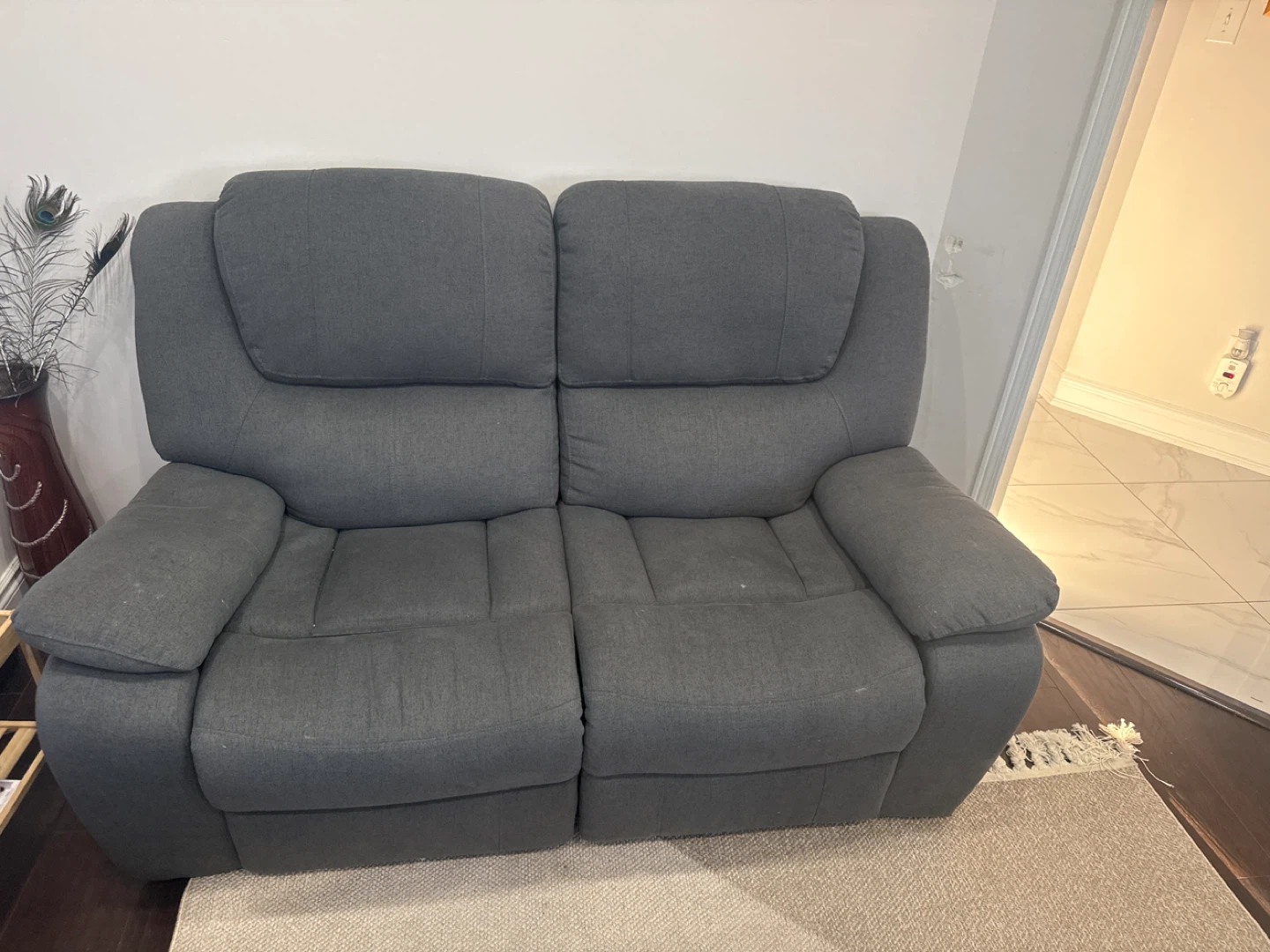 3 Pcs Recliner Sofa Set - photo 2
