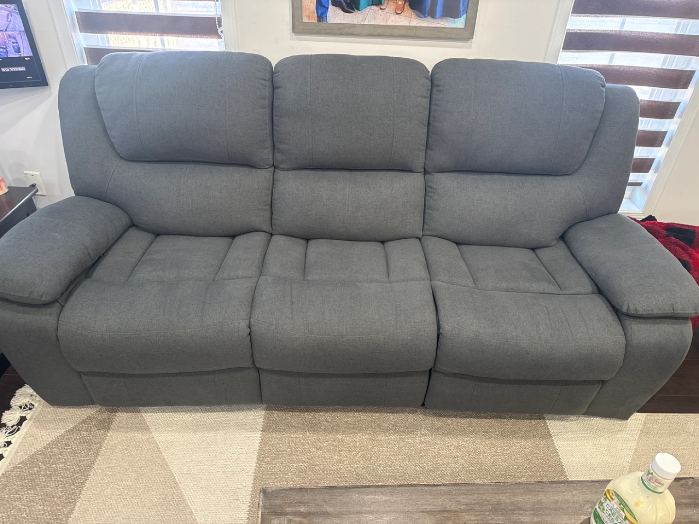3 Pcs Recliner Sofa Set - photo 3
