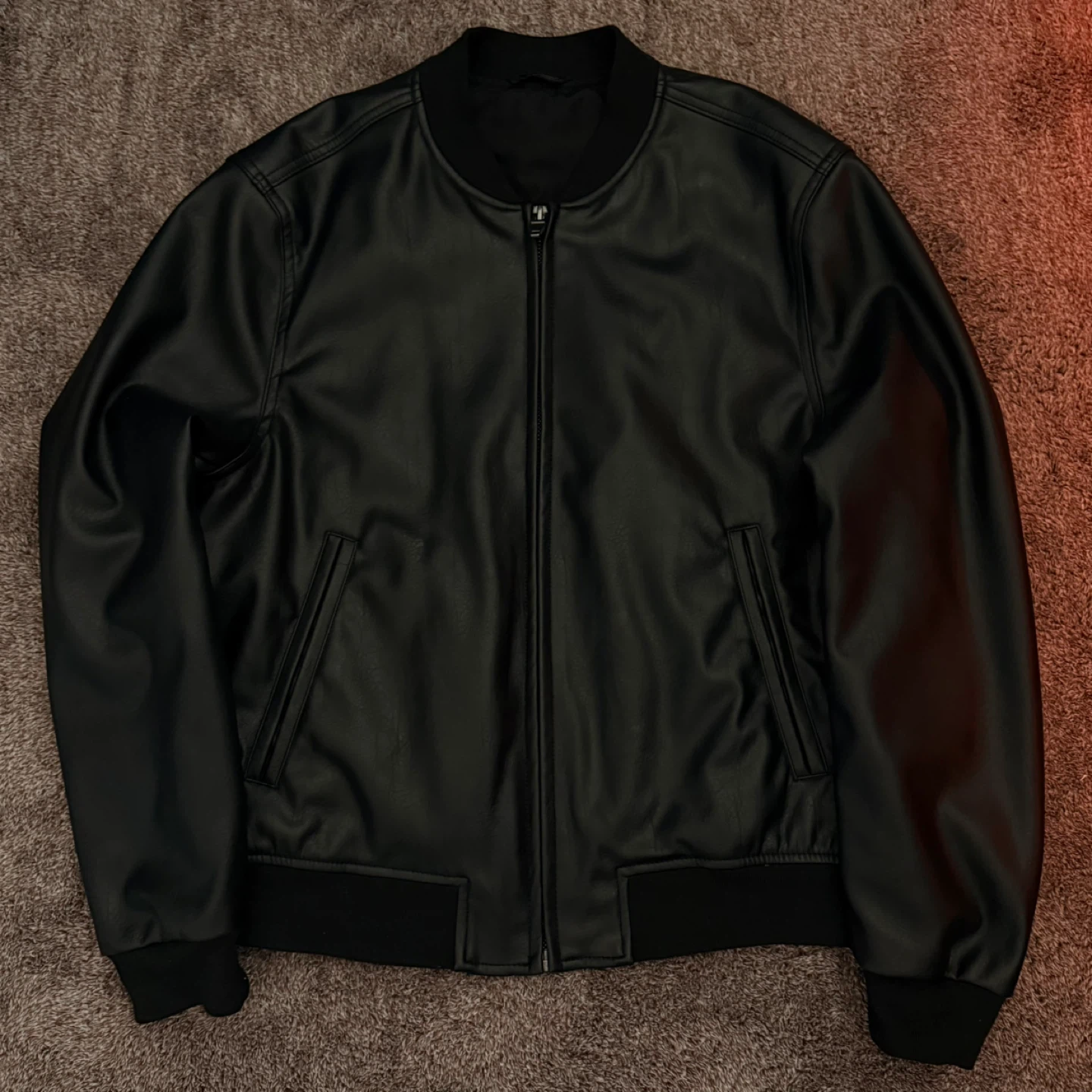 Zara Faux Leather Jacket