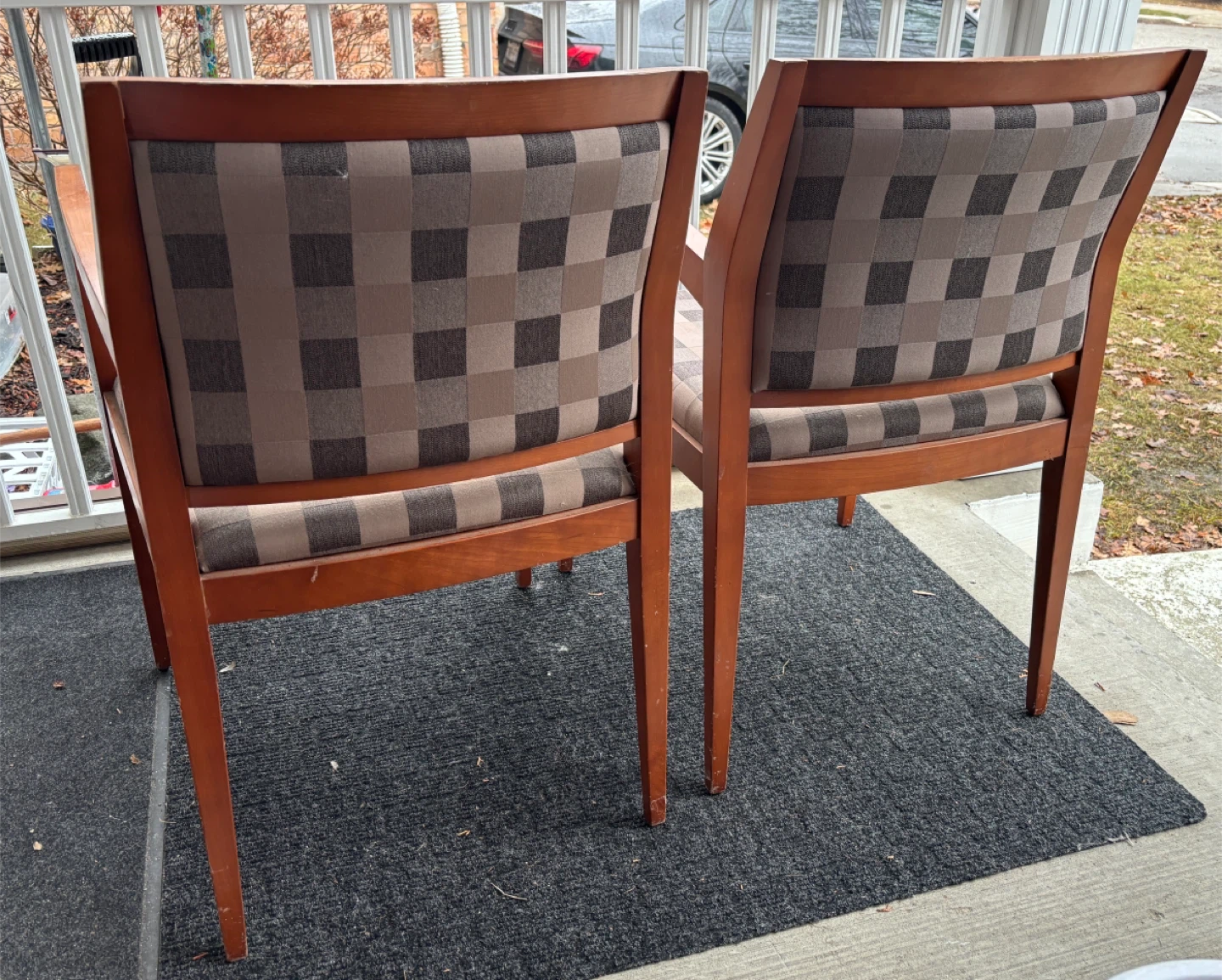 Beautiful Wooden Spence Armchairs (2 available) - photo 4
