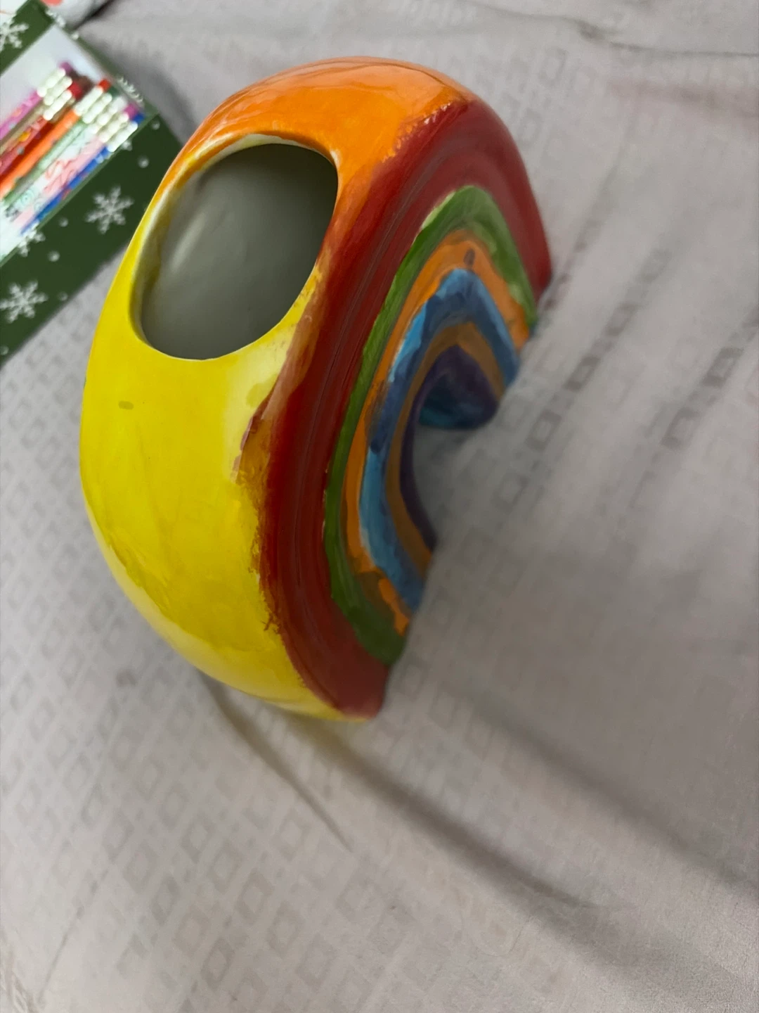 Rainbow vase or planter - photo 2