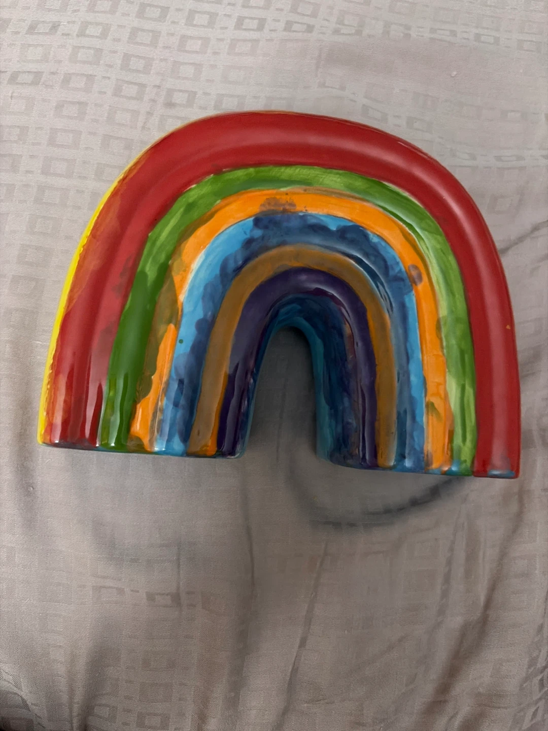 Rainbow vase or planter
