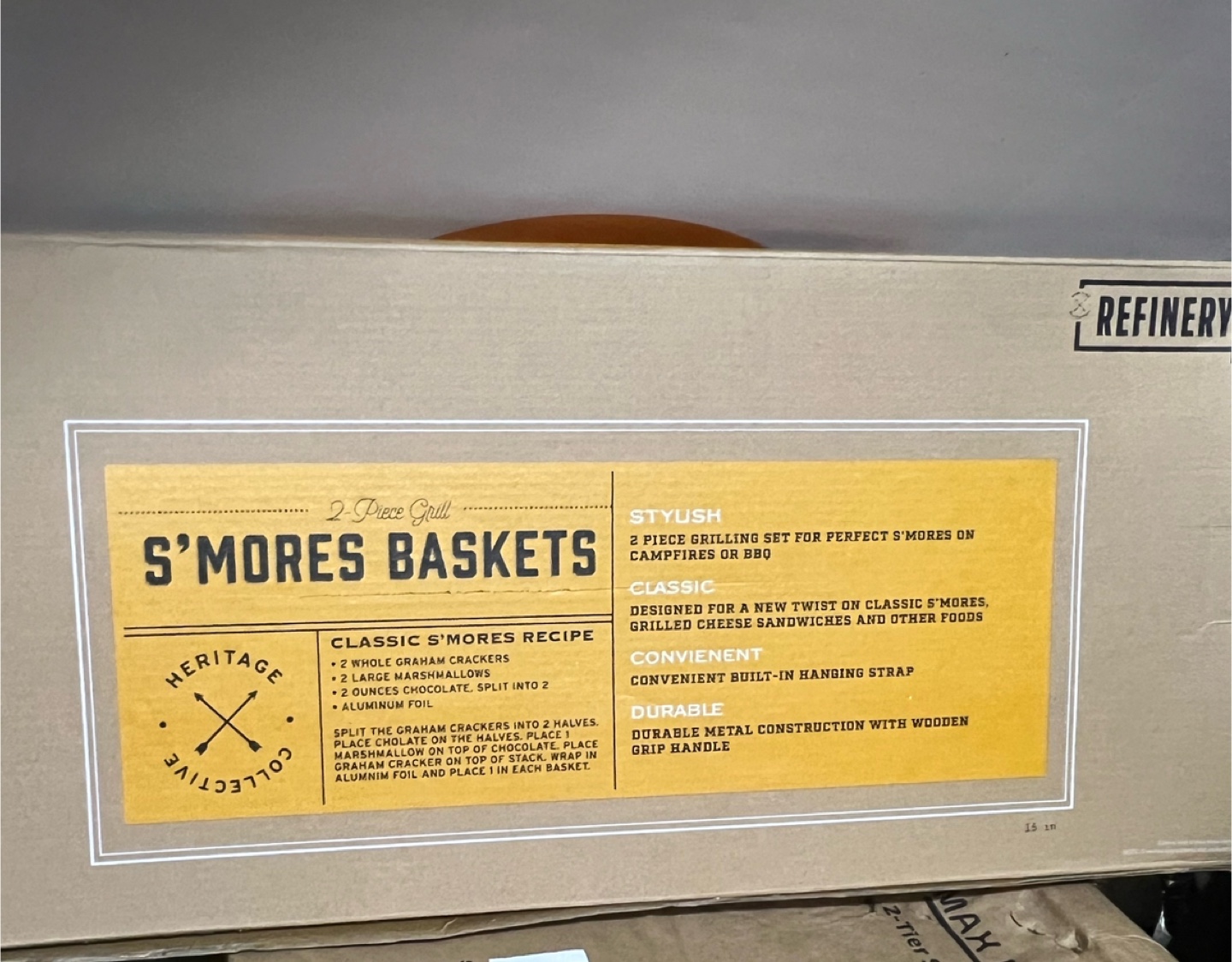 Refinery & Co. S'mores Baskets - 2 Piece Grill Set - photo 2