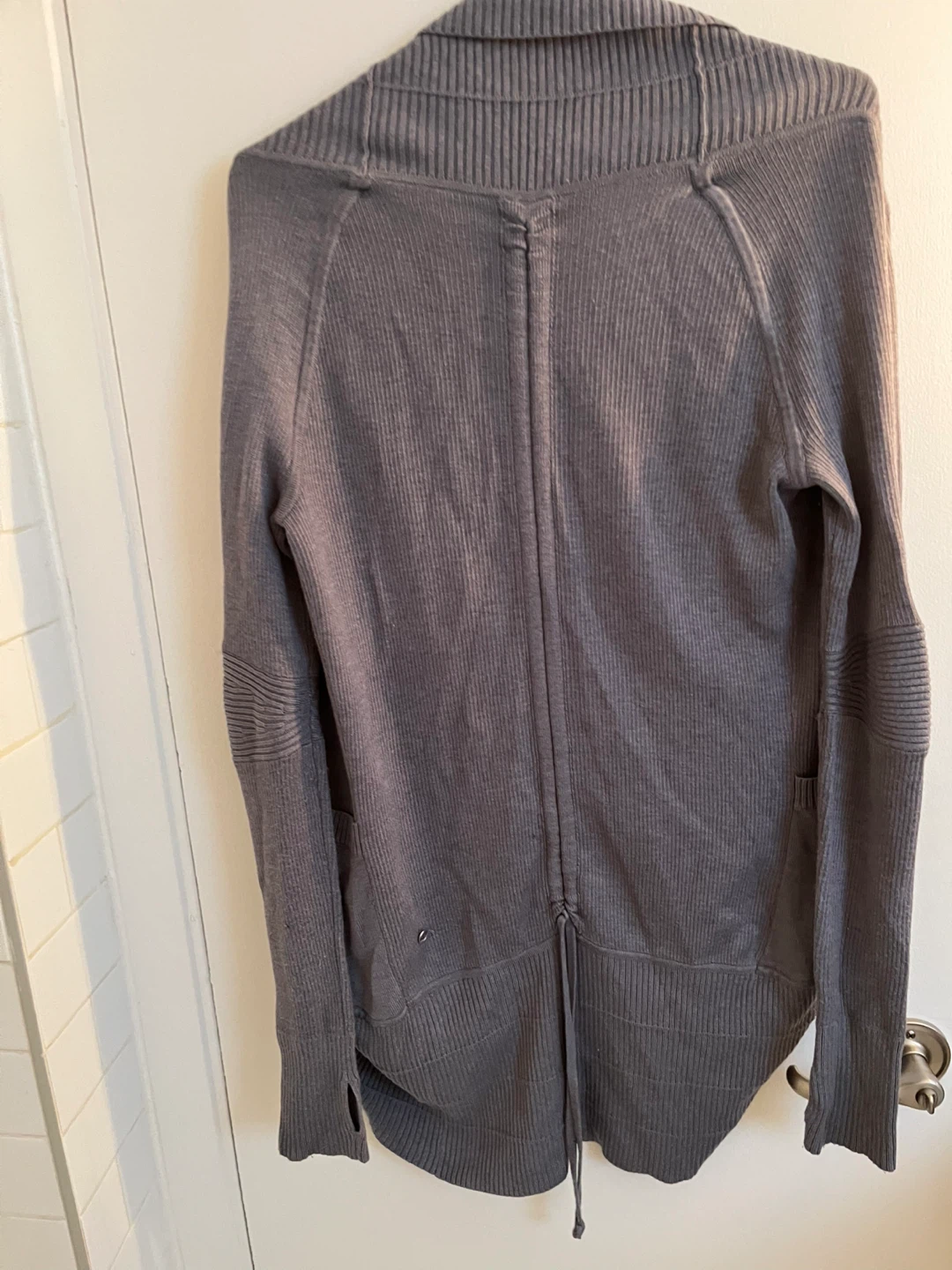 Lululemon Grey Cardigan Sweater - photo 2