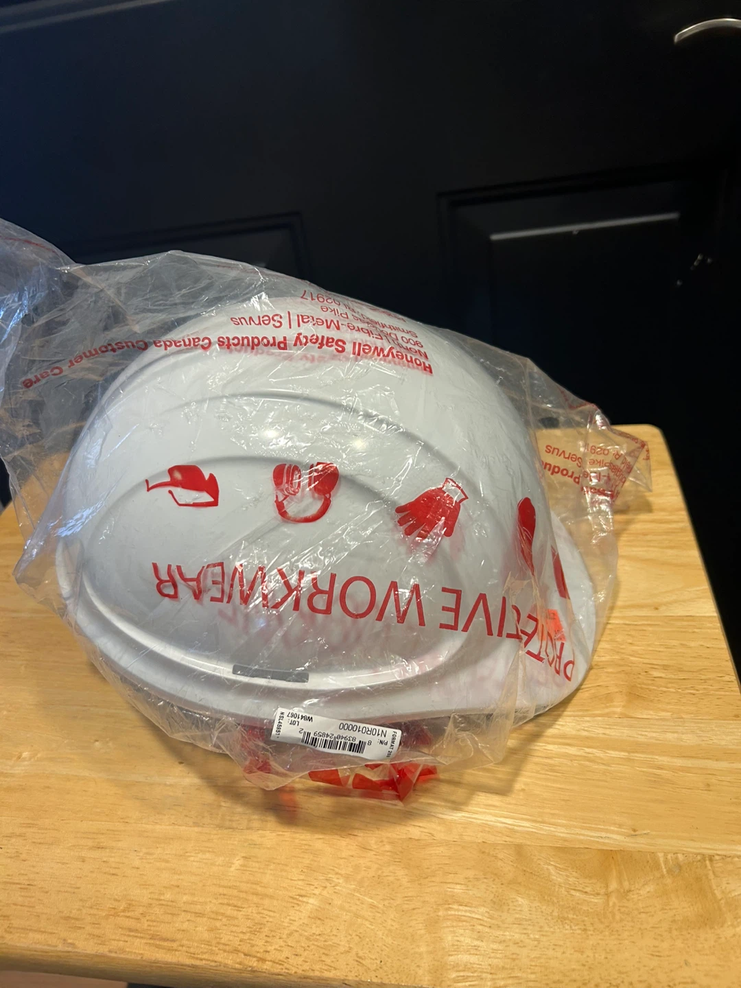 New White Hard Hat