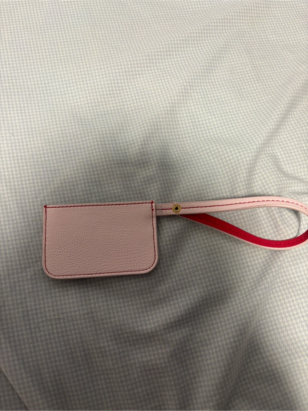 Tommy Hilfiger Pink Leather Card Holder with Wrist Strap - photo 2
