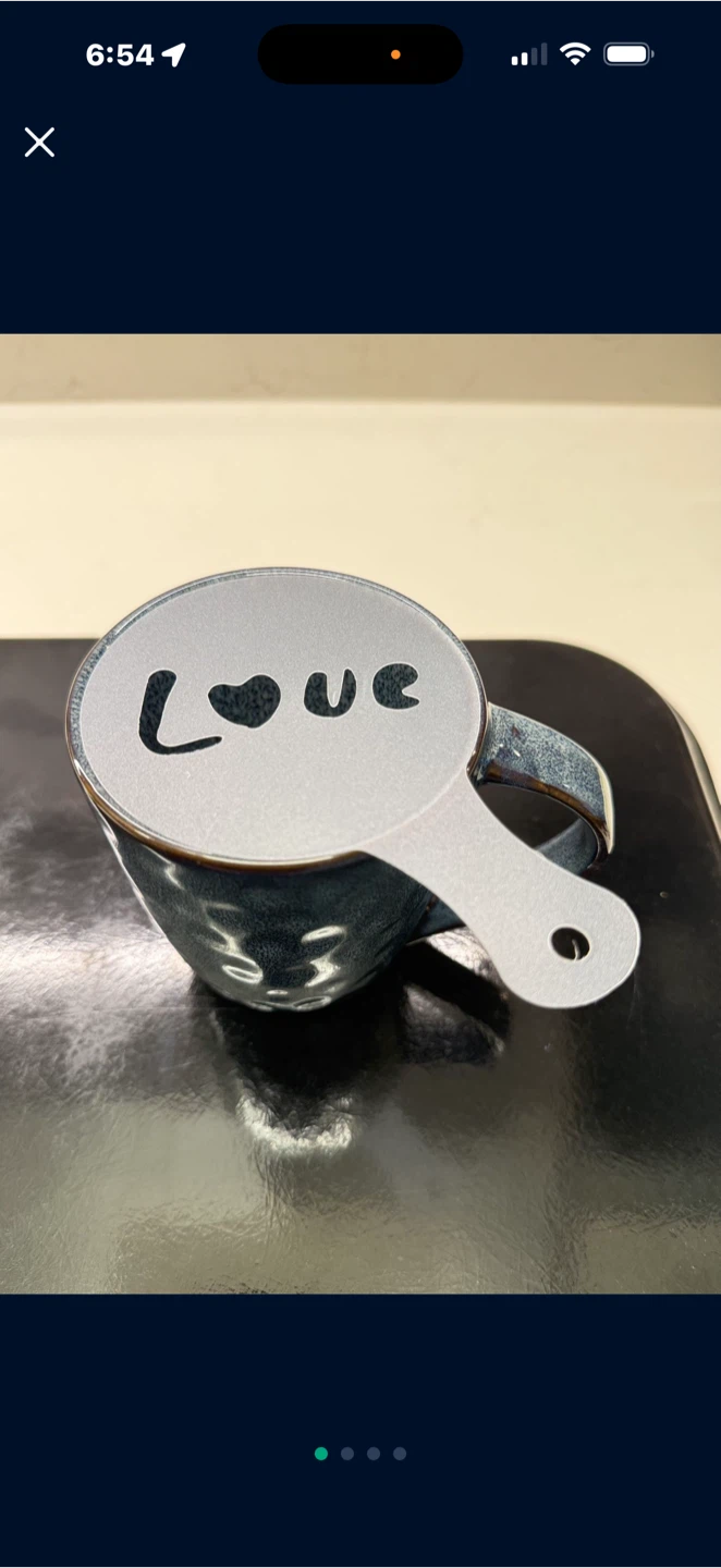 🧡 New Coffee Stencils (Set of 16)