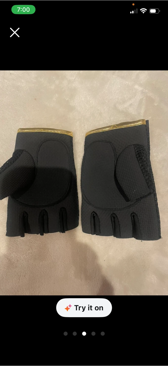 RBX Black Fingerless Gloves - photo 3