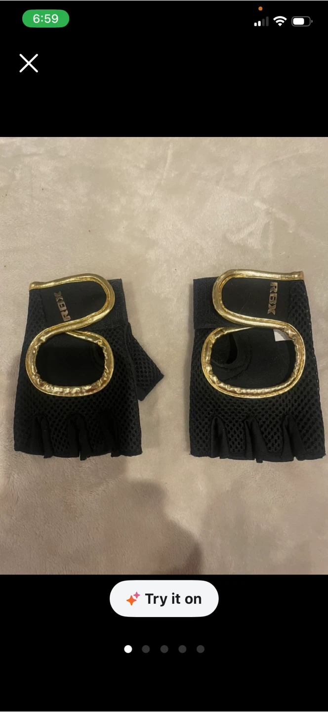 RBX Black Fingerless Gloves